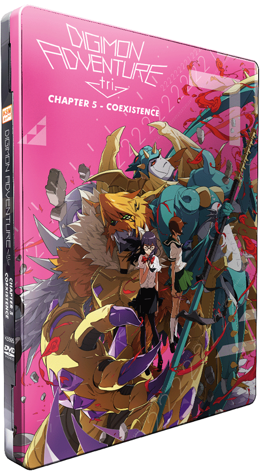 Digimon Adventure Tri 5: Coexistence DVD anime movie shonen Meicoomon Kari  2018!